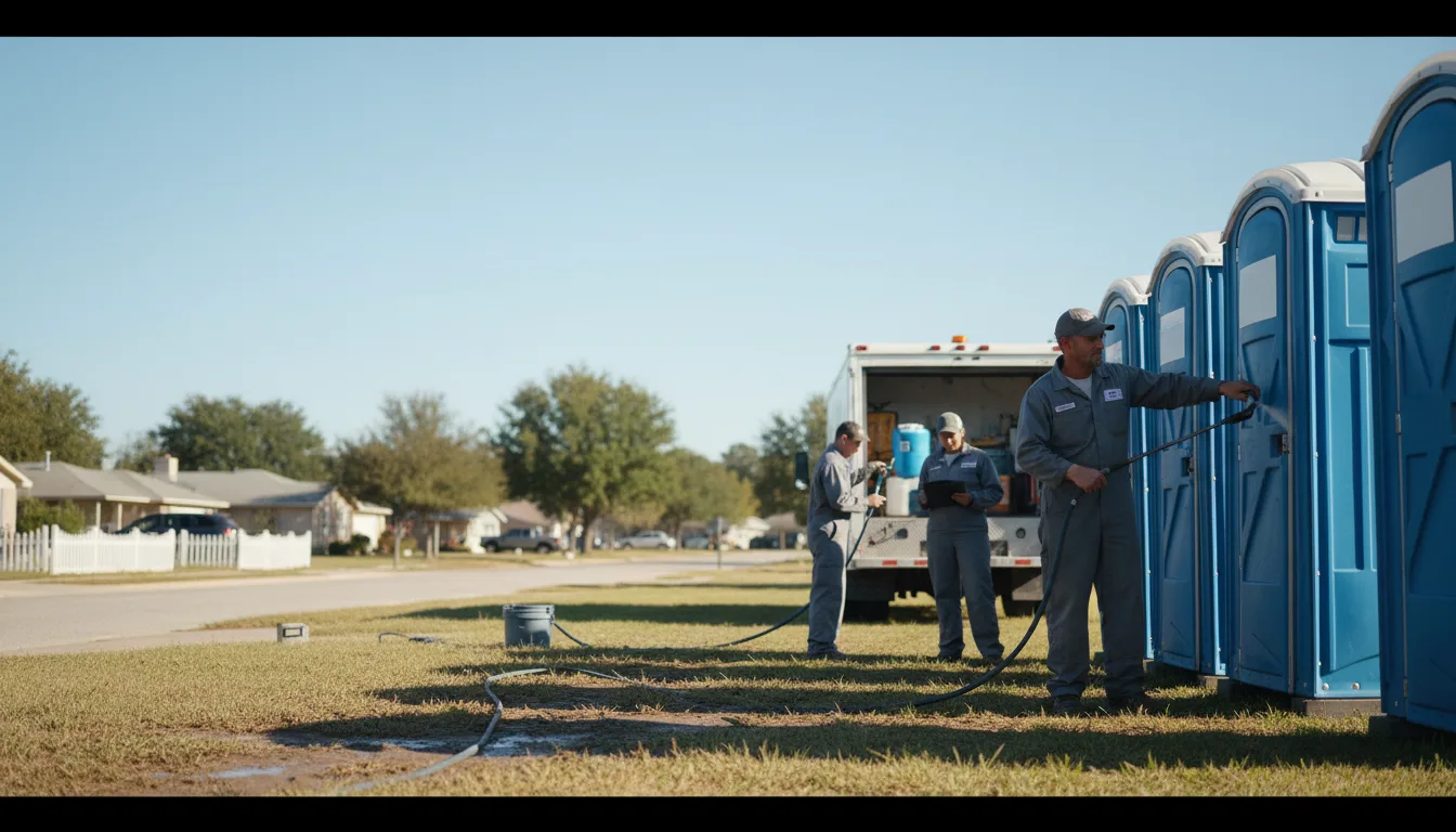 Long-Term Portable Toilet Rental in Pea Ridge, WV near me